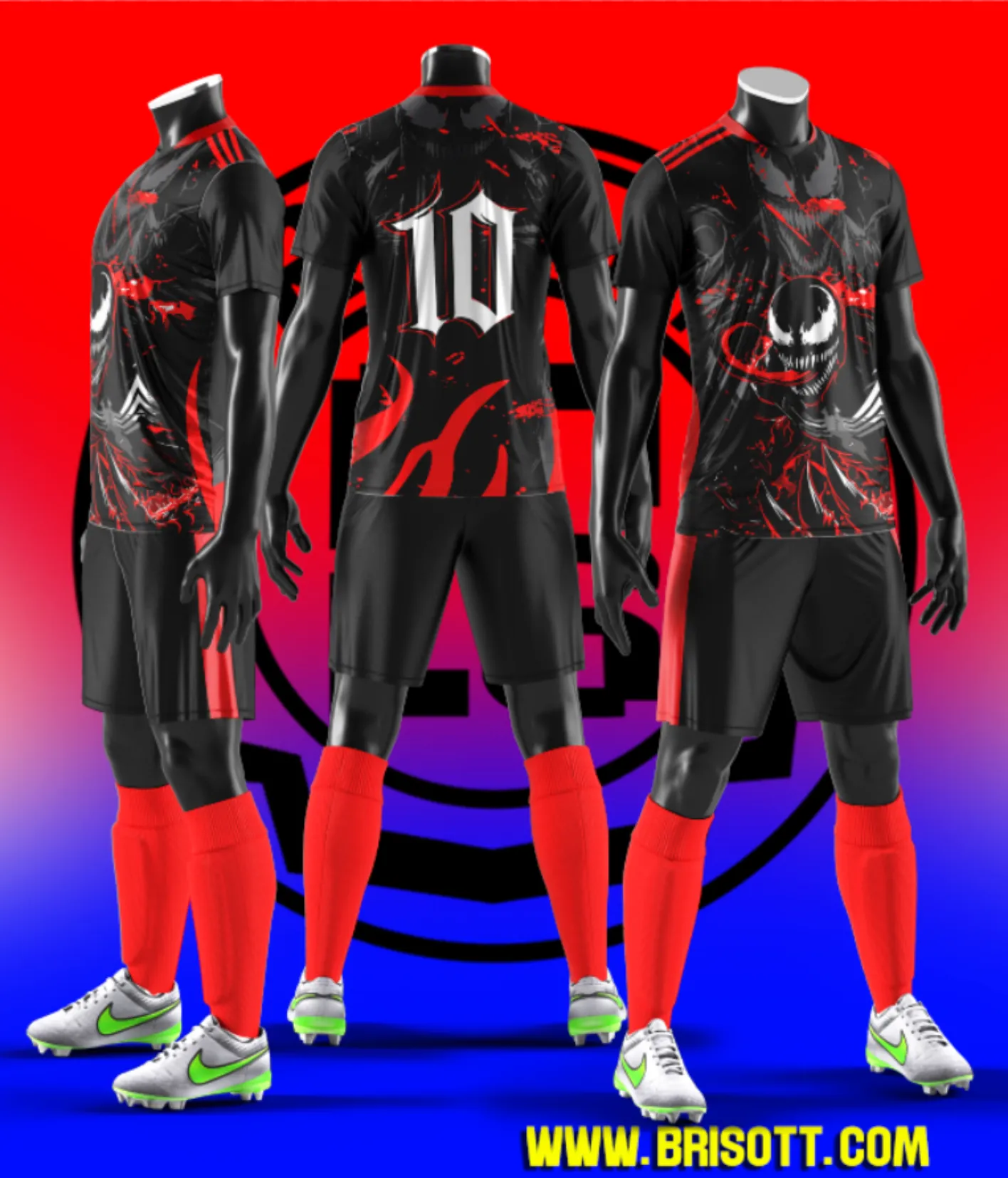 Mockup VENON RED MCP